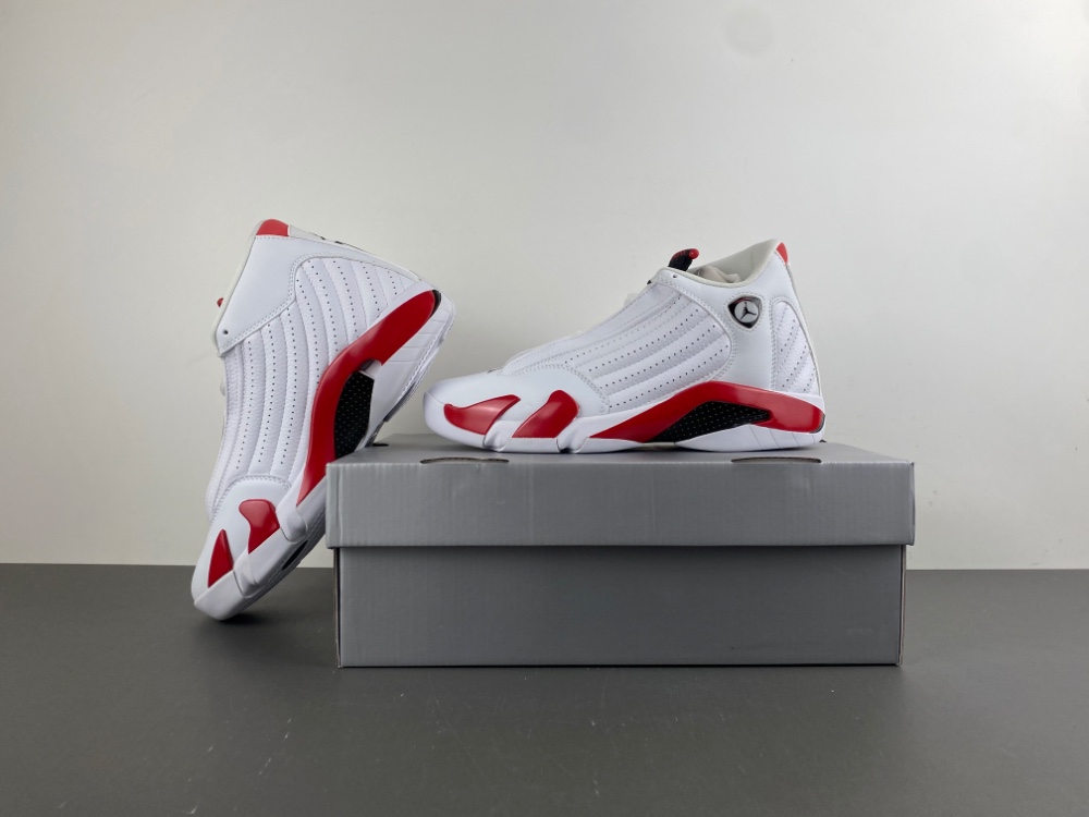 Air Jordan 14 Retro Candy Cane 2019 487471 100 12 - kickbulk.cc
