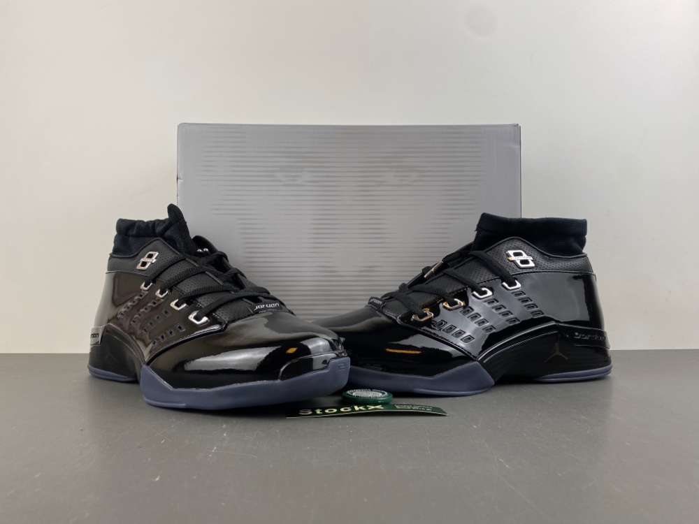 Air Jordan 17 Low Black Patent Iv7640 001 14 - kickbulk.cc