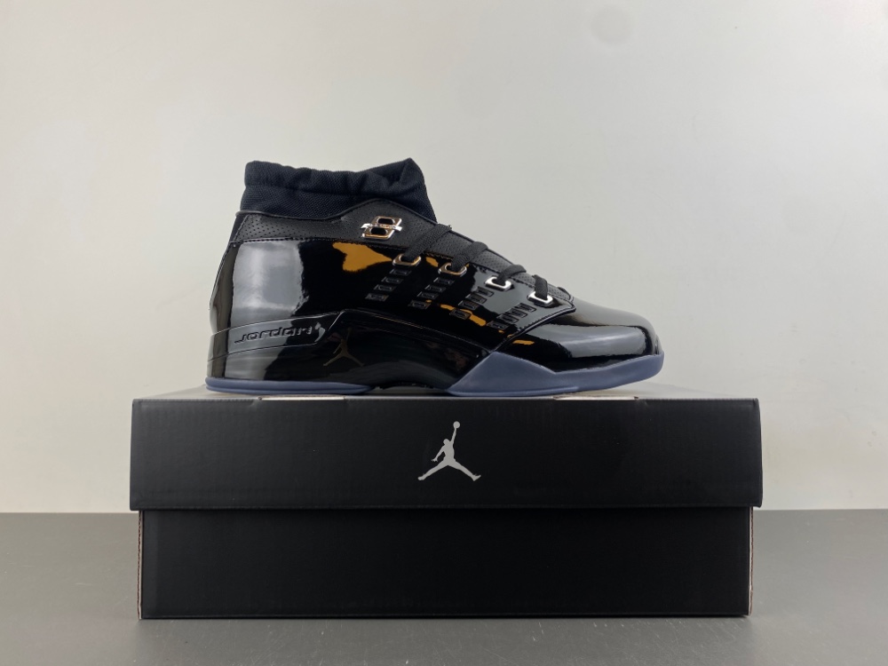 Air Jordan 17 Low Black Patent Iv7640 001 16 - kickbulk.cc