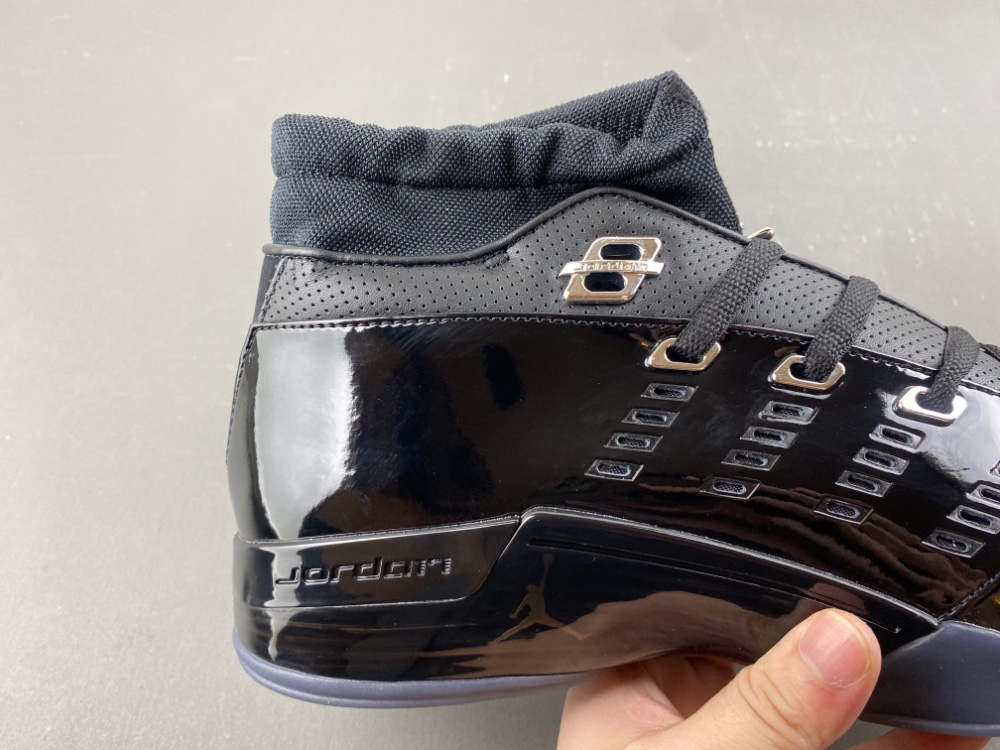 Air Jordan 17 Low Black Patent Iv7640 001 18 - kickbulk.cc