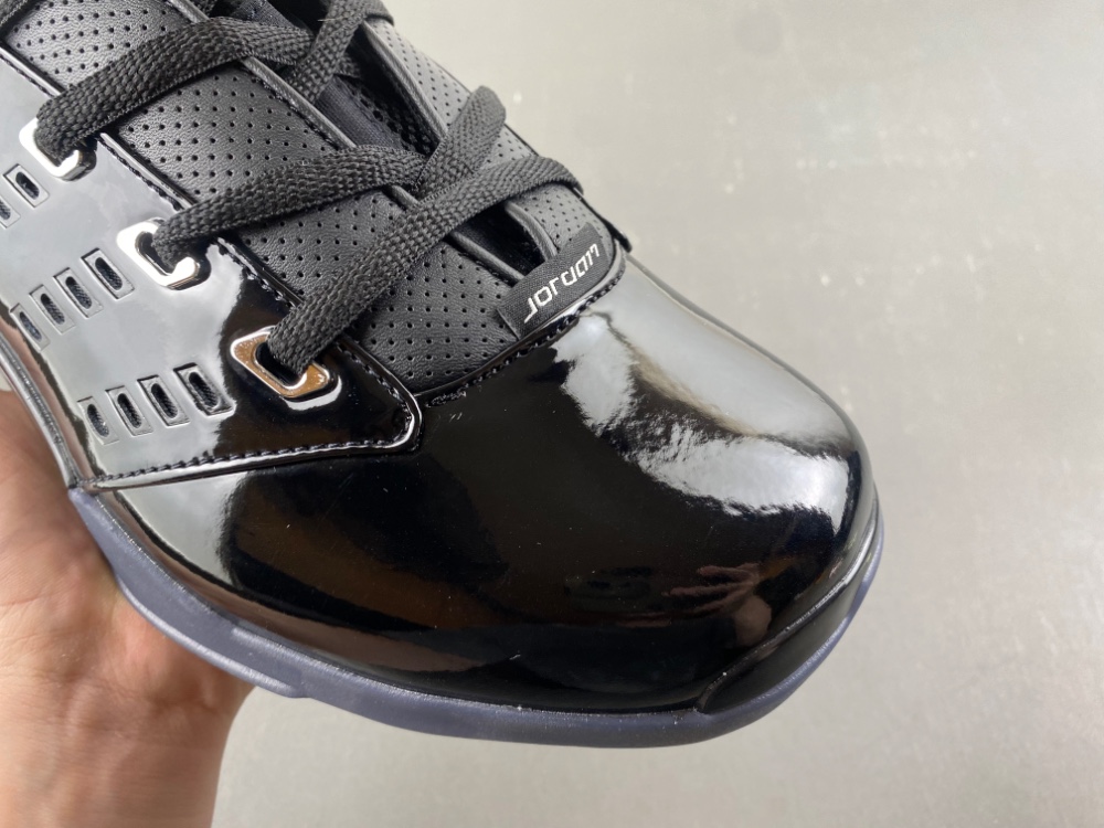Air Jordan 17 Low Black Patent Iv7640 001 19 - kickbulk.cc