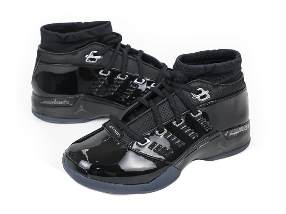 Air Jordan 17 Low Black Patent Iv7640 001 4 - kickbulk.cc