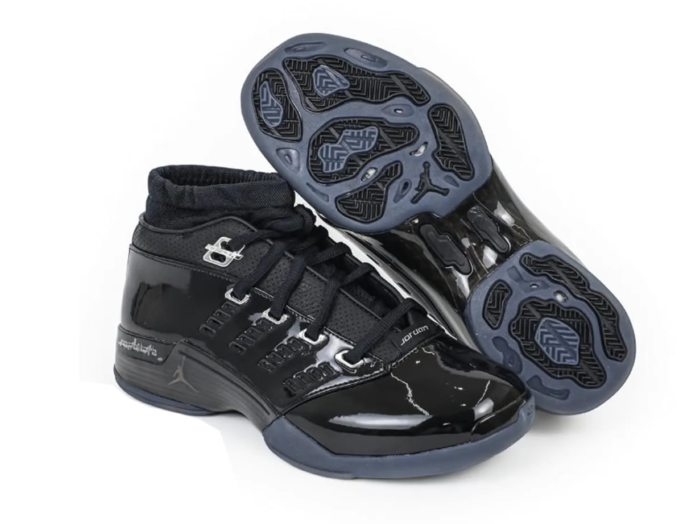 Air Jordan 17 Low Black Patent Iv7640 001 5 - kickbulk.cc