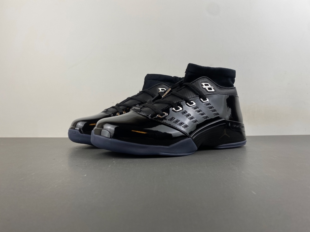 Air Jordan 17 Low Black Patent Iv7640 001 9 - kickbulk.cc