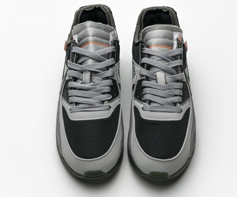 Off White Nike Air Max 90 Grey 2 - kickbulk.cc