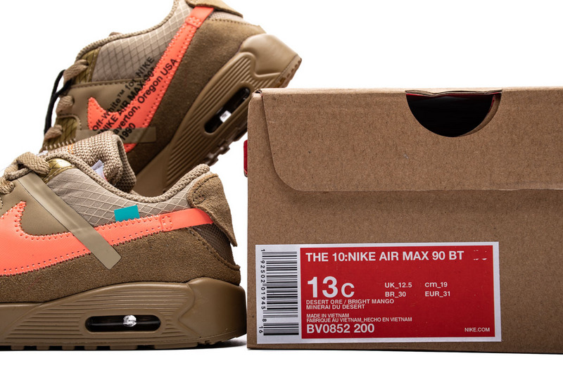 Kid Off White Nike Air Max 90 Bt Desert Ore Bv0852 200 8 - kickbulk.cc