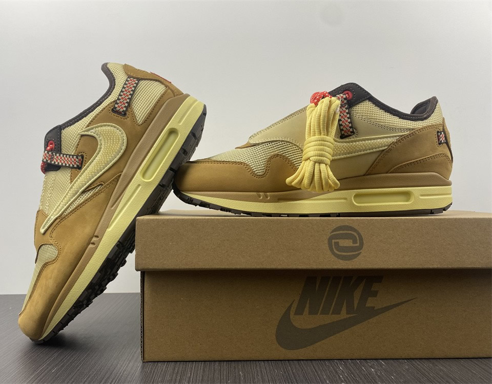 Travis Scott Nike Air Max 1 Wheat Do9392 701 Kickbulk Sneaker 12 - kickbulk.cc