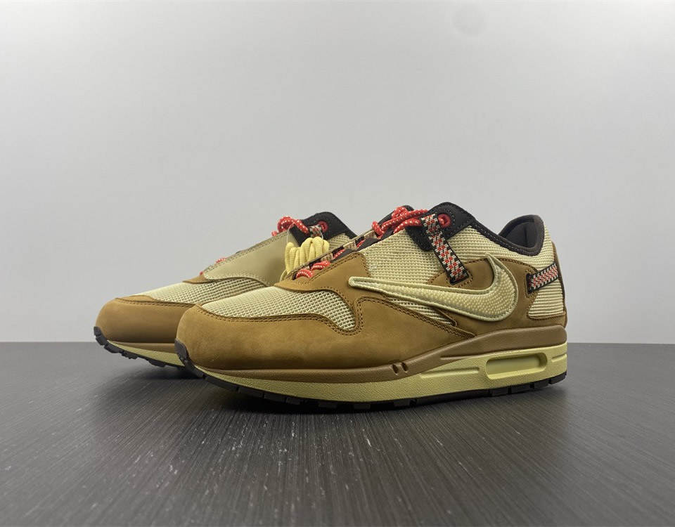 Travis Scott Nike Air Max 1 Wheat Do9392 701 Kickbulk Sneaker 6 - kickbulk.cc