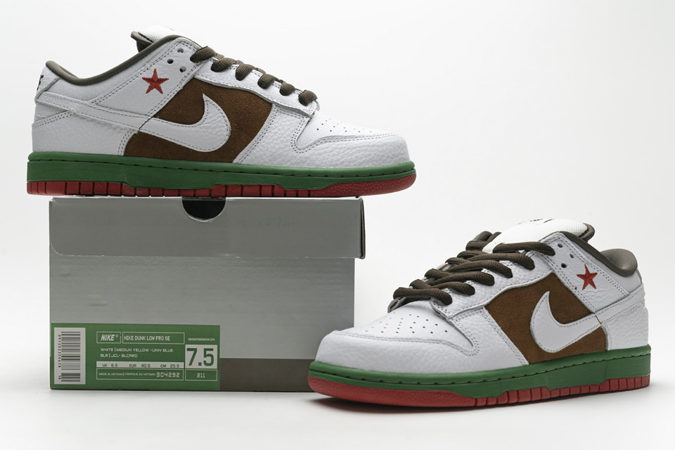 Nike Sb Dunk Low California Cali Pecan White 304292 211 3 - kickbulk.cc