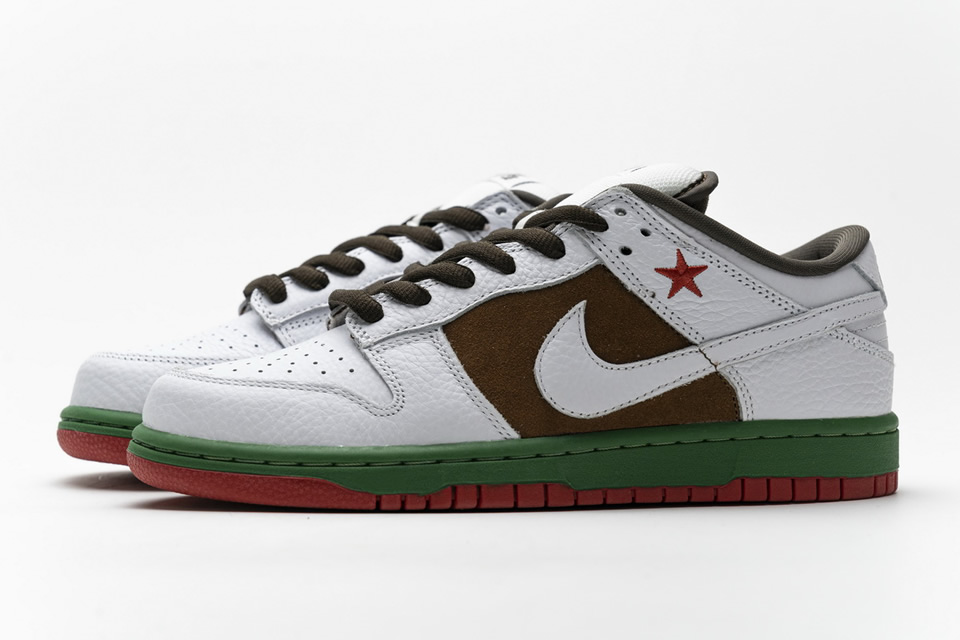 Nike Sb Dunk Low California Cali Pecan White 304292 211 5 - kickbulk.cc