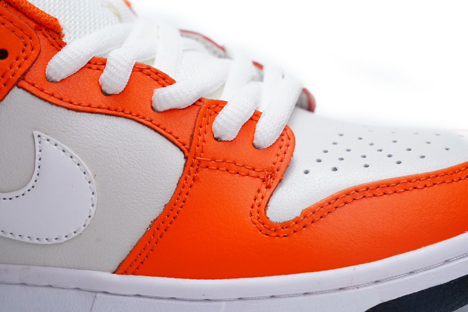 Nike Dunk Low Pro White Orange Bq6817 806 13 - kickbulk.cc