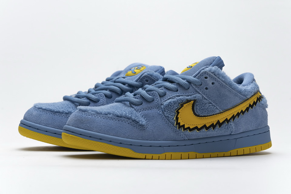 Grateful Dead Nike Sb Dunk Low Pro Qs Blue Bear Cj5378 400 5 - kickbulk.cc