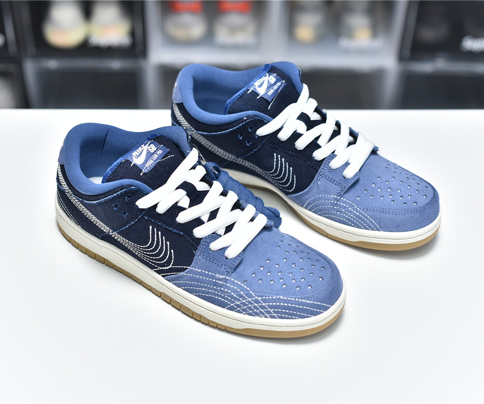 Nike Sb Dunk Low Sashiko Denim Gum Cv0316 400 2 - kickbulk.cc