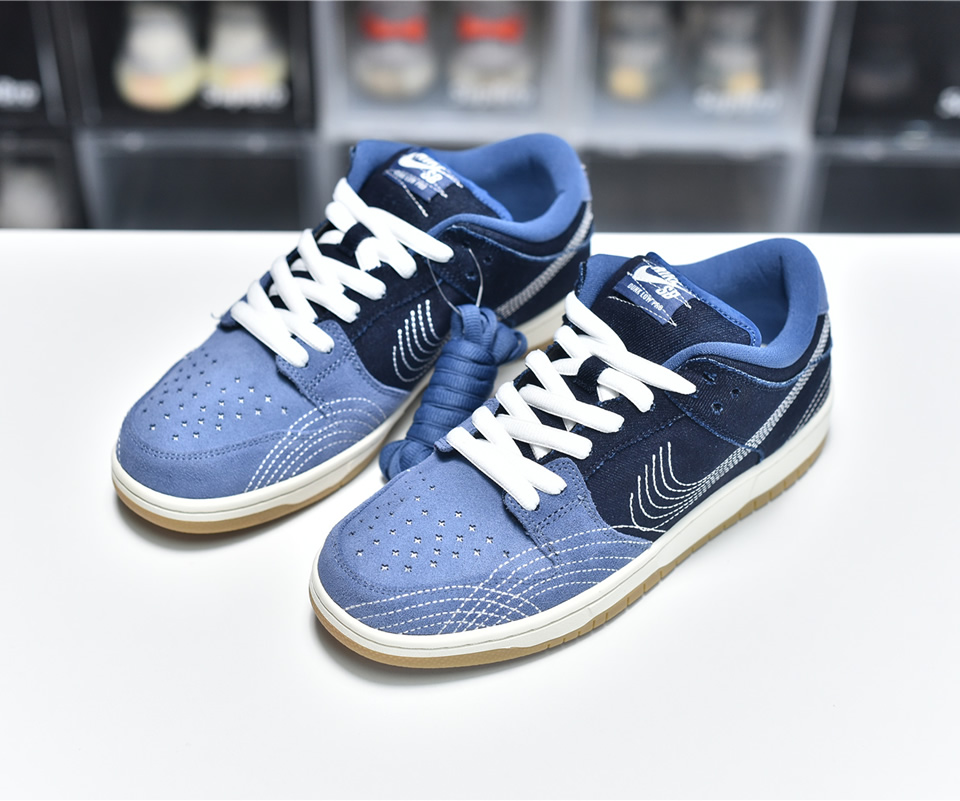 Nike Sb Dunk Low Sashiko Denim Gum Cv0316 400 3 - kickbulk.cc