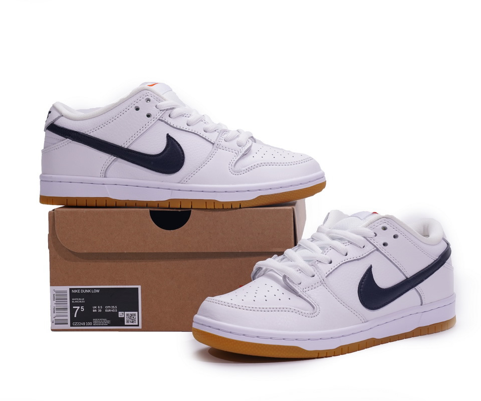 Nike Dunk Low Pro Iso Sb Orange Label White Navy Cz2249 100 3 - kickbulk.cc