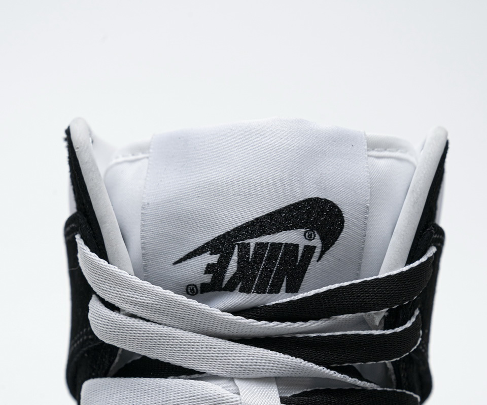 Slam Jam Nike Sb Dunk High Black White Da1639 101 10 - kickbulk.cc