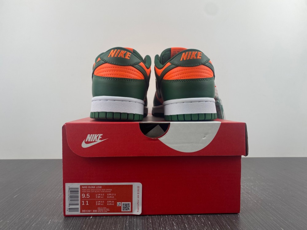 Nike Dunk Low Miami Hurricanes Dd1391 300 14 - kickbulk.cc