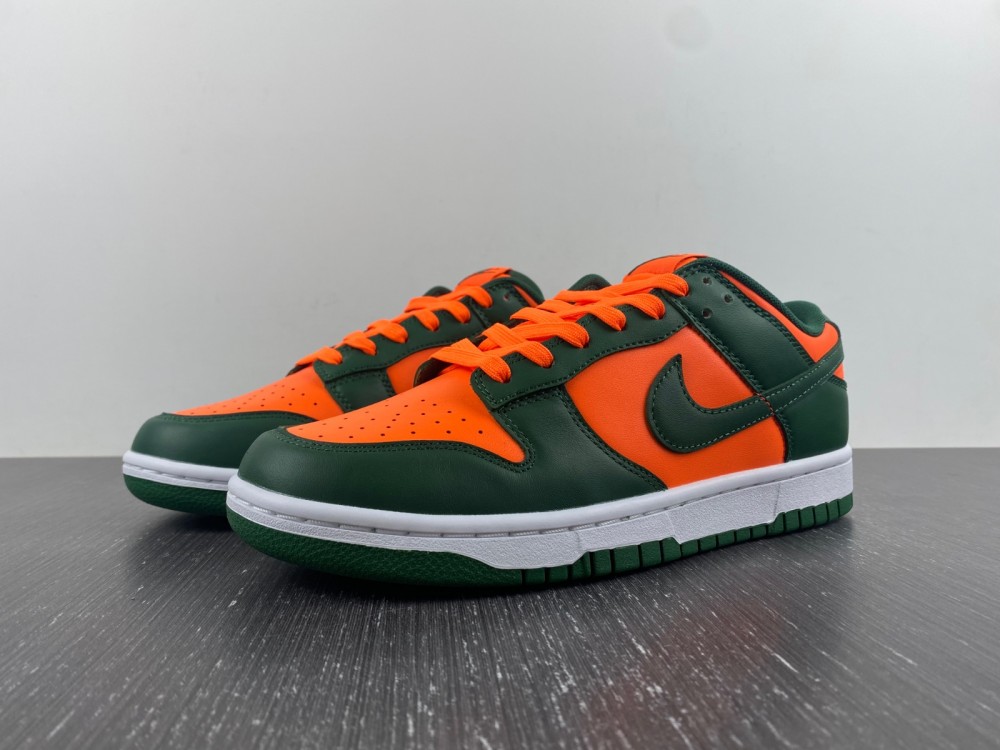 Nike Dunk Low Miami Hurricanes Dd1391 300 7 - kickbulk.cc