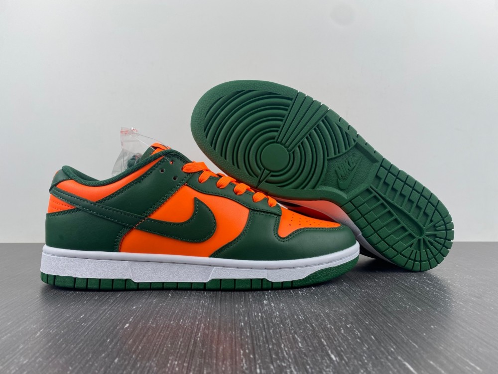 Nike Dunk Low Miami Hurricanes Dd1391 300 9 - kickbulk.cc