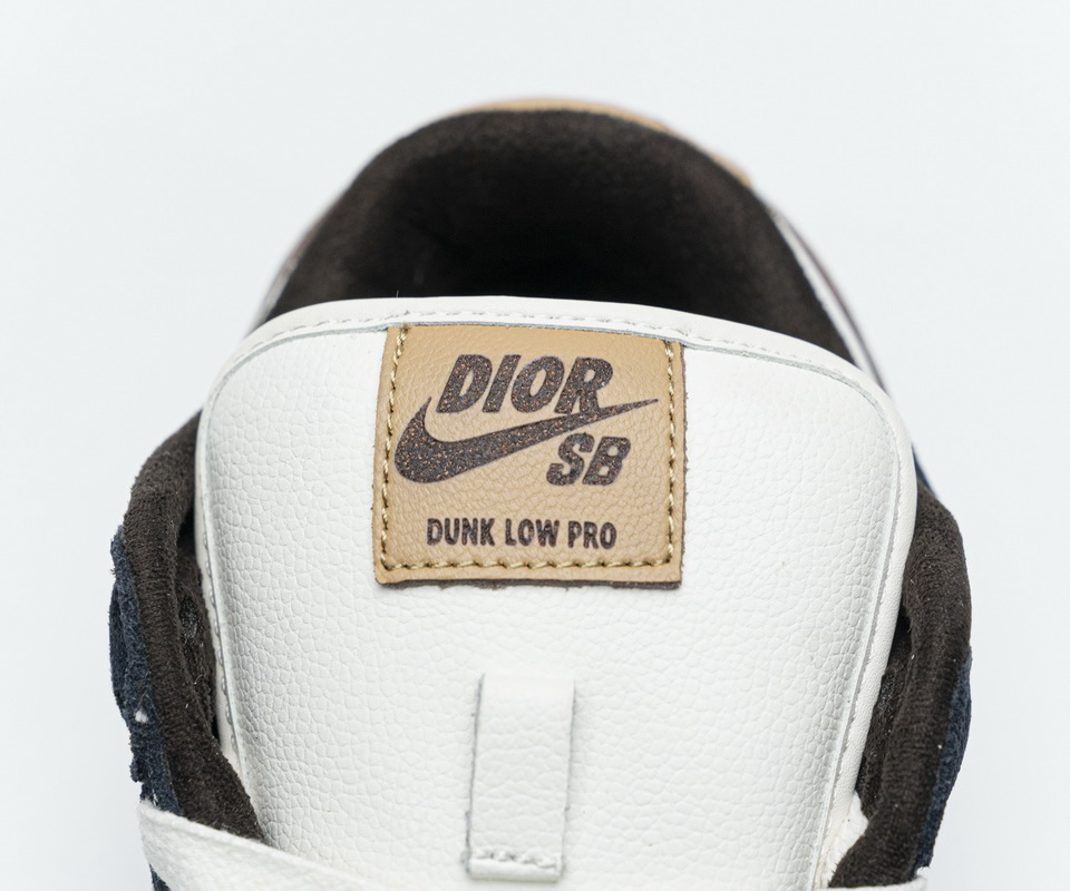 Nike Dunk Sb Dior White Ink Blue Custom Made 19 - kickbulk.cc