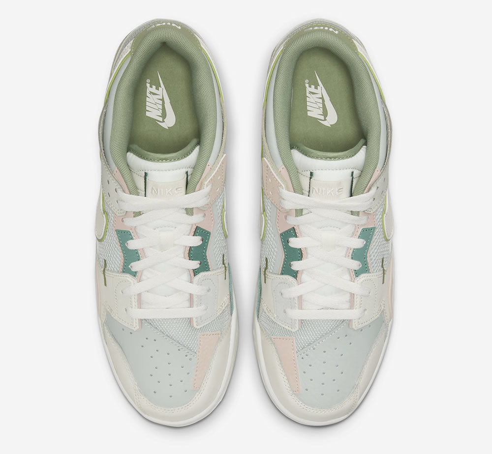 Nike Dunk Scrap Se Grey Haze Oil Green Dm0802 001 2 - kickbulk.cc