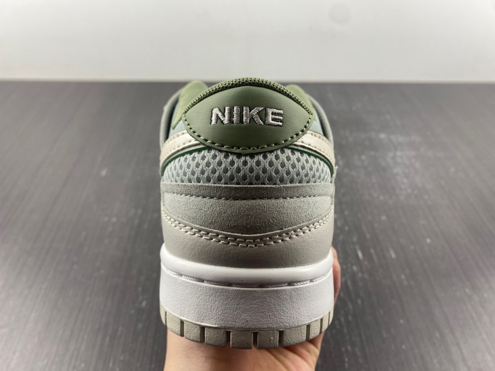 Nike Dunk Scrap Se Grey Haze Oil Green Dm0802 001 20 - kickbulk.cc