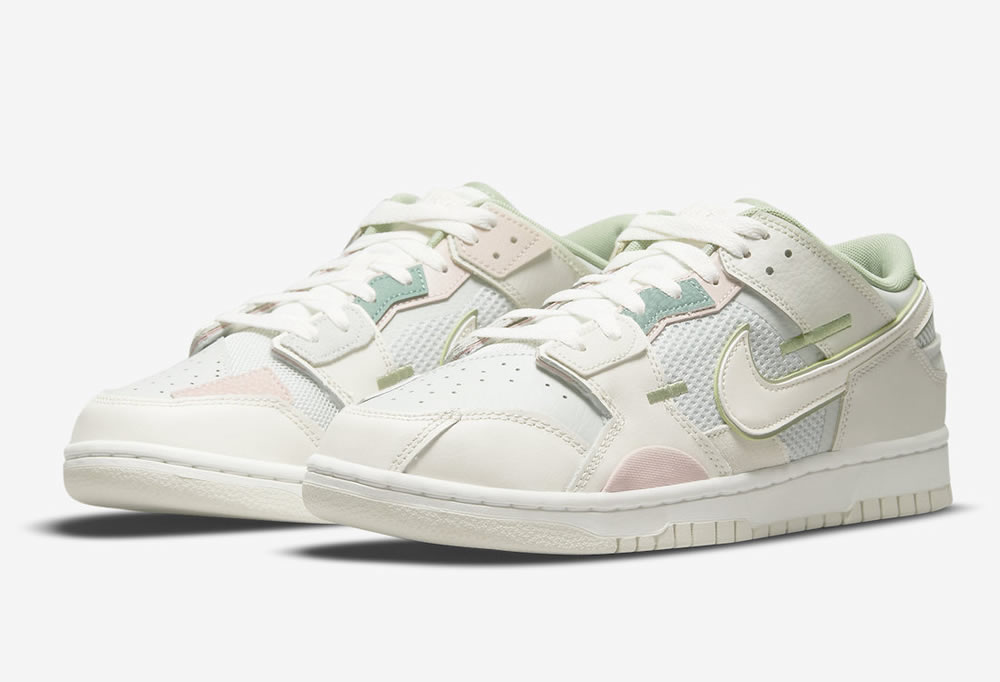 Nike Dunk Scrap Se Grey Haze Oil Green Dm0802 001 3 - kickbulk.cc