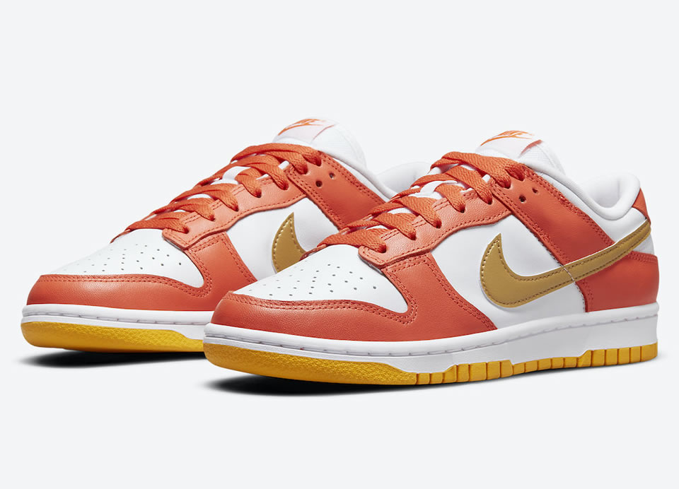 Nike Dunk Low Golden Orange Dq4690 800 3 - kickbulk.cc