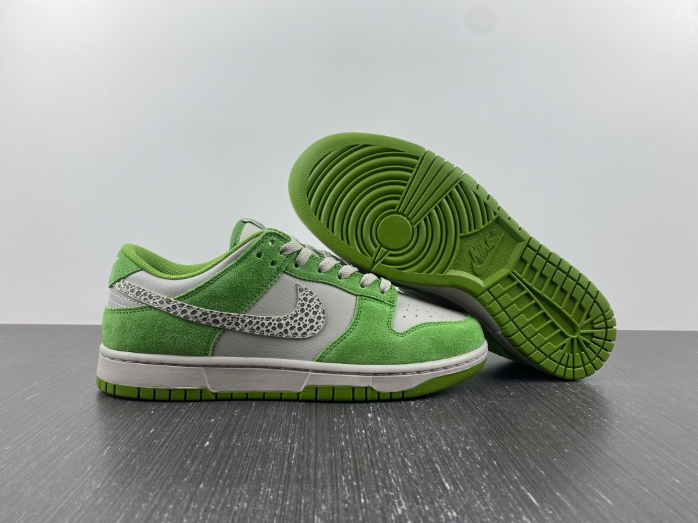 Nike Dunk Low Safari Swoosh Chlorophyll Dr0156 300 9 - kickbulk.cc