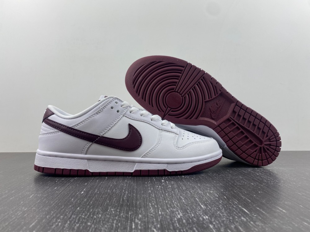 Nike Dunk Low White Night Maroon Dv0831 102 8 - kickbulk.cc