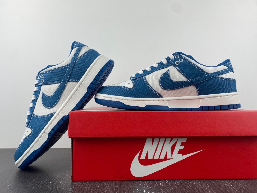 Nike Dunk Low Se Sashiko Industrial Blue Dv0834 101 5 - kickbulk.cc