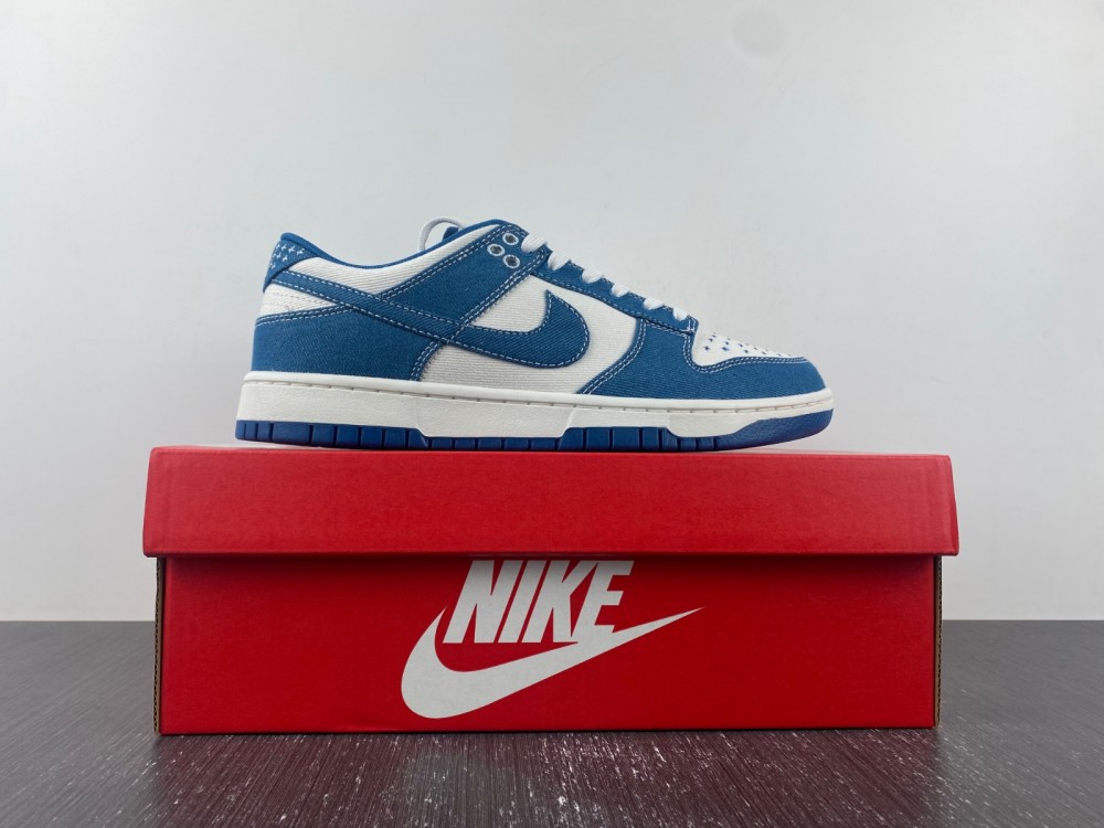 Nike Dunk Low Se Sashiko Industrial Blue Dv0834 101 7 - kickbulk.cc