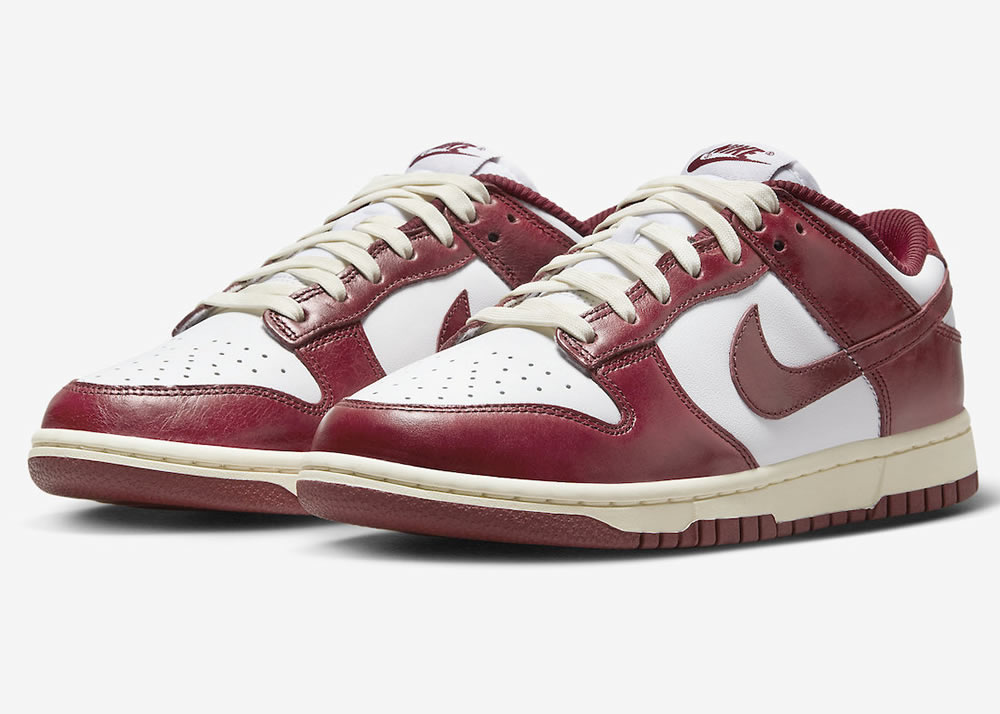 Nike Dunk Low Premium Vintage Red Wmns Fj4555 100 3 - kickbulk.cc