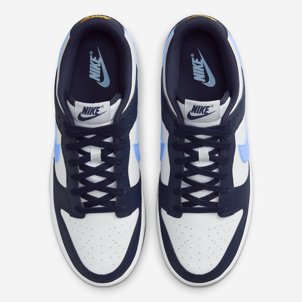 Nike Dunk Low Midnight Navy University Blue Fn7800 400 2 - kickbulk.cc