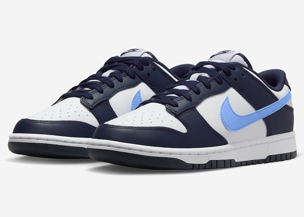 Nike Dunk Low Midnight Navy University Blue Fn7800 400 3 - kickbulk.cc