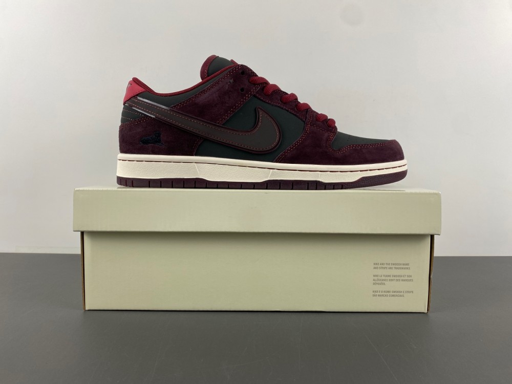 Riot Skateshop Dunk Low Sb Mahogany Dark Beetroot Fz1289 200 9 - kickbulk.cc