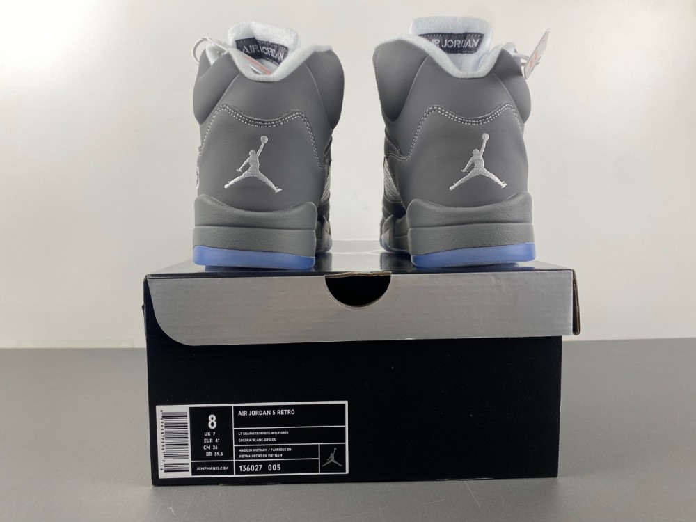 Air Jordan 5 Retro Wolf Grey 136027 005 12 - kickbulk.cc