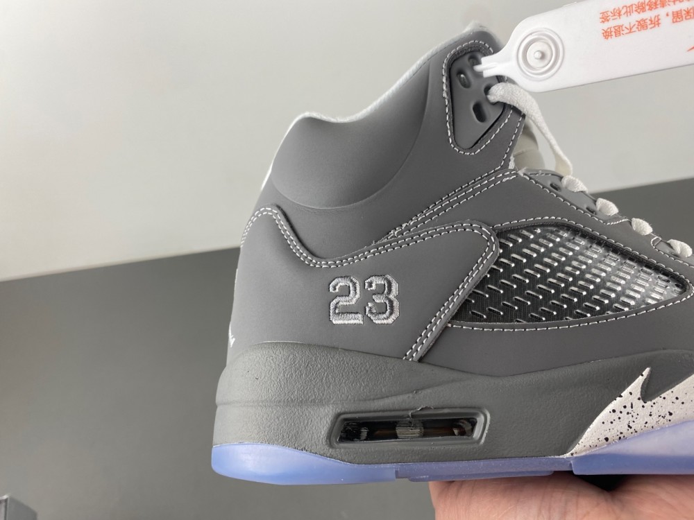 Air Jordan 5 Retro Wolf Grey 136027 005 13 - kickbulk.cc