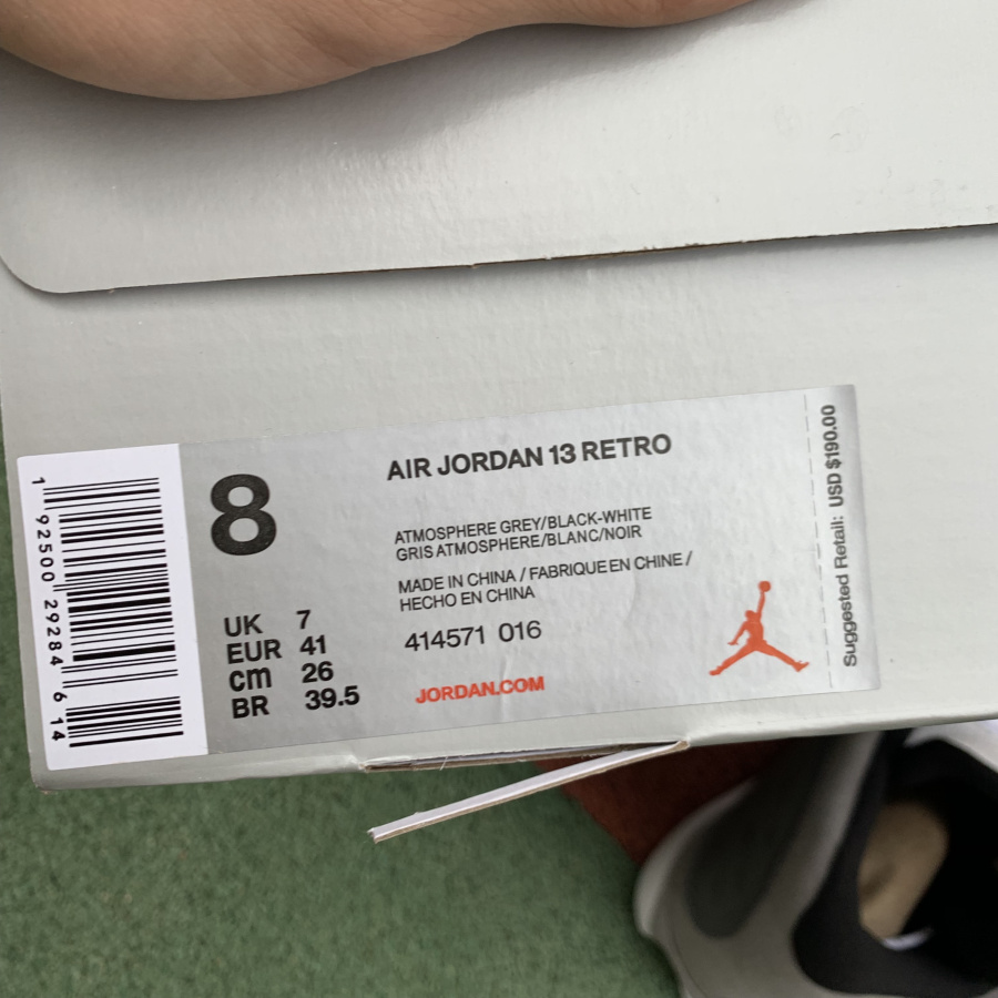 Nike Air Jordan 13 Retro High Atmosphere Grey 414571 016 18 - kickbulk.cc