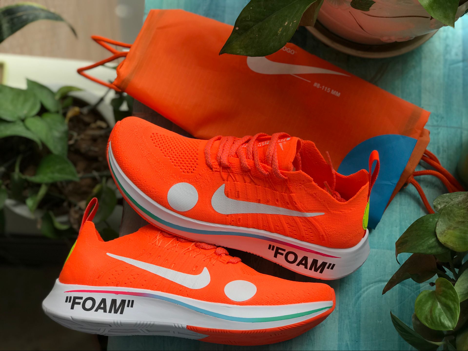 Off White X Nike Zoom Fly Mercurial Flyknit Total Orange Ao2115 800 13 - kickbulk.cc