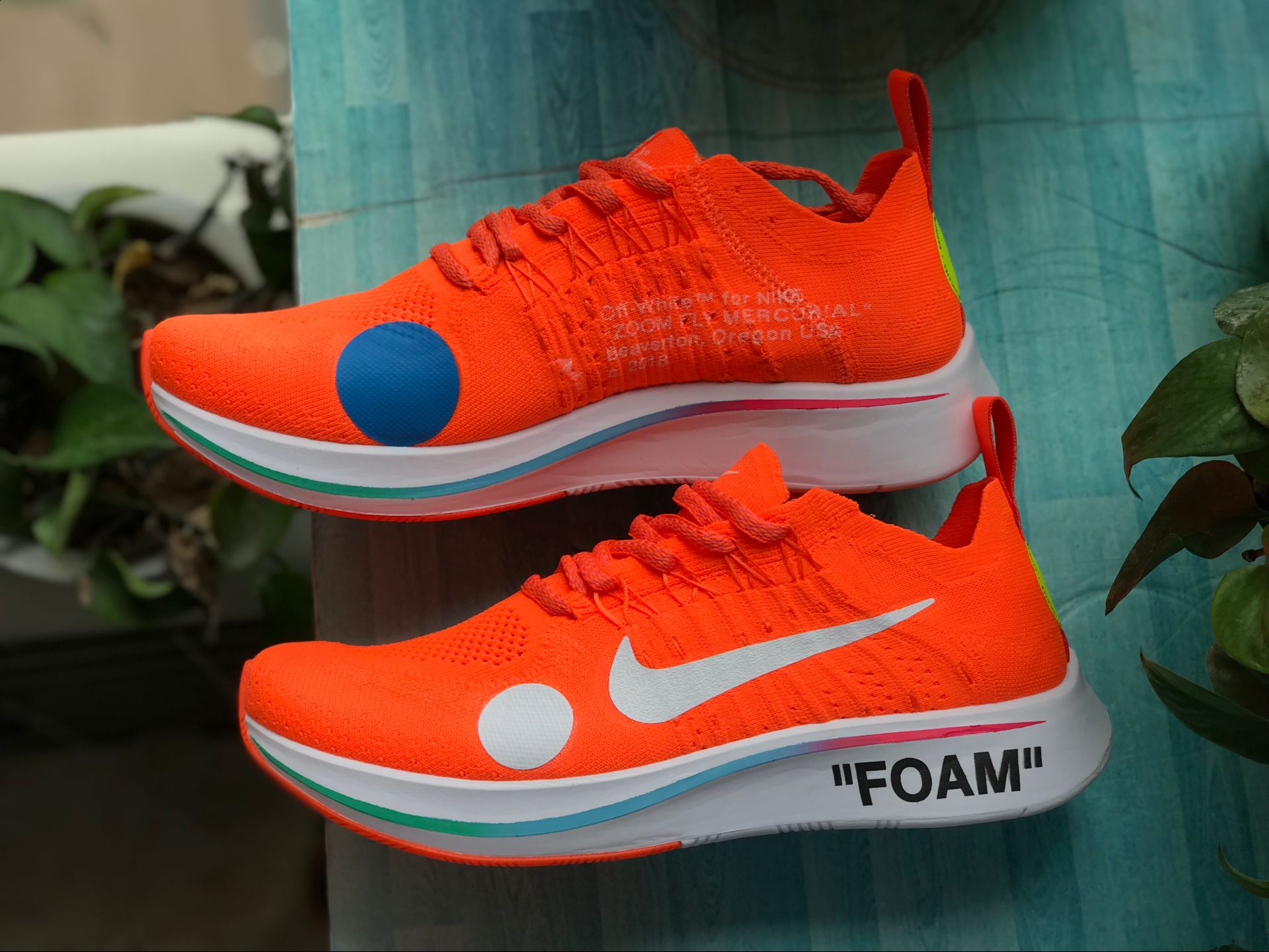 Off White X Nike Zoom Fly Mercurial Flyknit Total Orange Ao2115 800 8 - kickbulk.cc