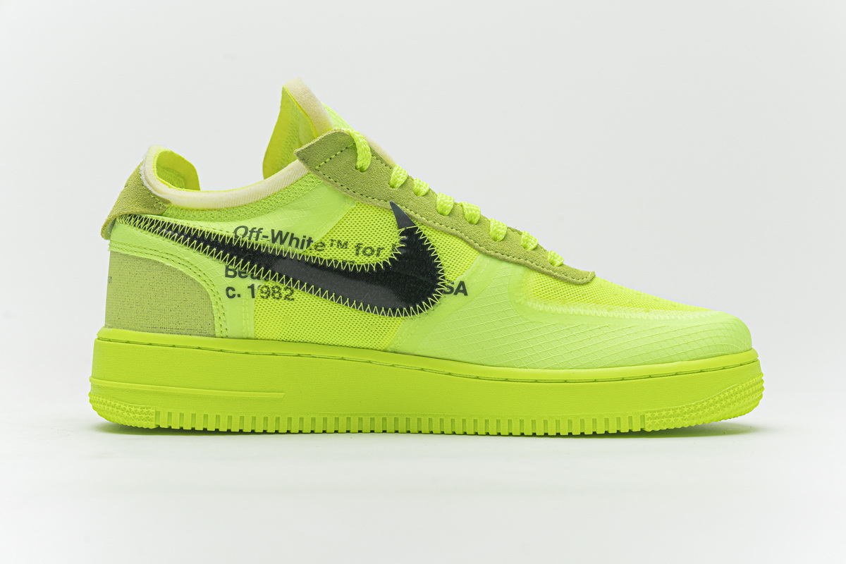 Off White X Nike Air Force 1 Volt Ao4606 700 14 - kickbulk.cc