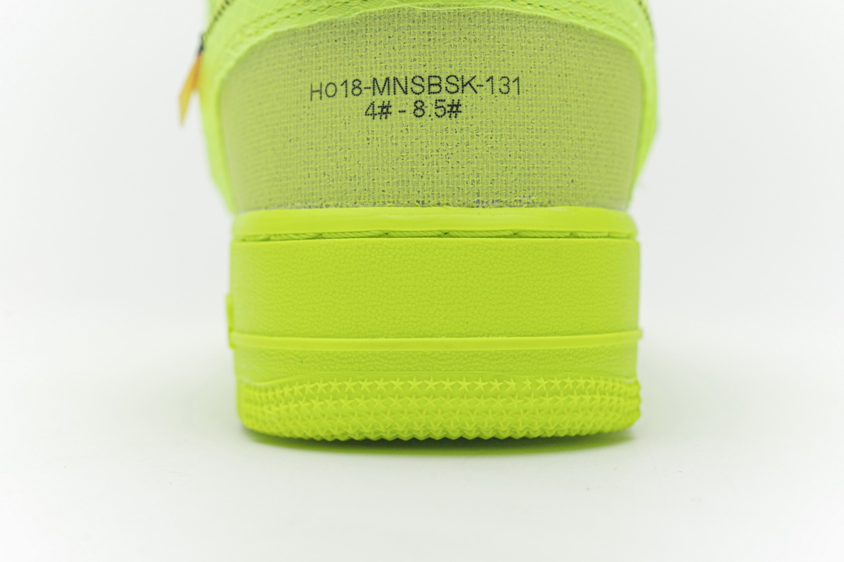 Off White X Nike Air Force 1 Volt Ao4606 700 25 - kickbulk.cc