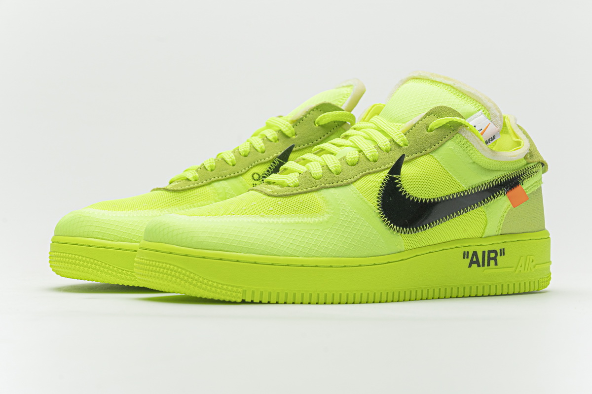 Off White X Nike Air Force 1 Volt Ao4606 700 8 - kickbulk.cc