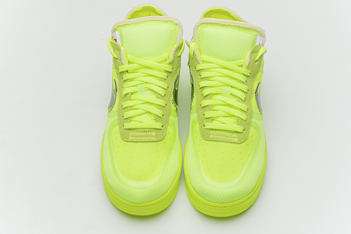 Off White X Nike Air Force 1 Volt Ao4606 700 9 - kickbulk.cc