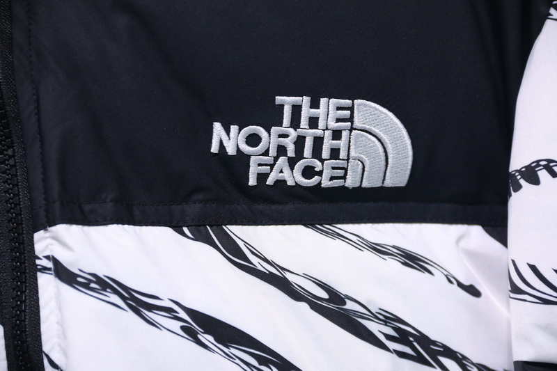 The North Face Zebra Logo Pattern Down Jacket 10 - kickbulk.cc