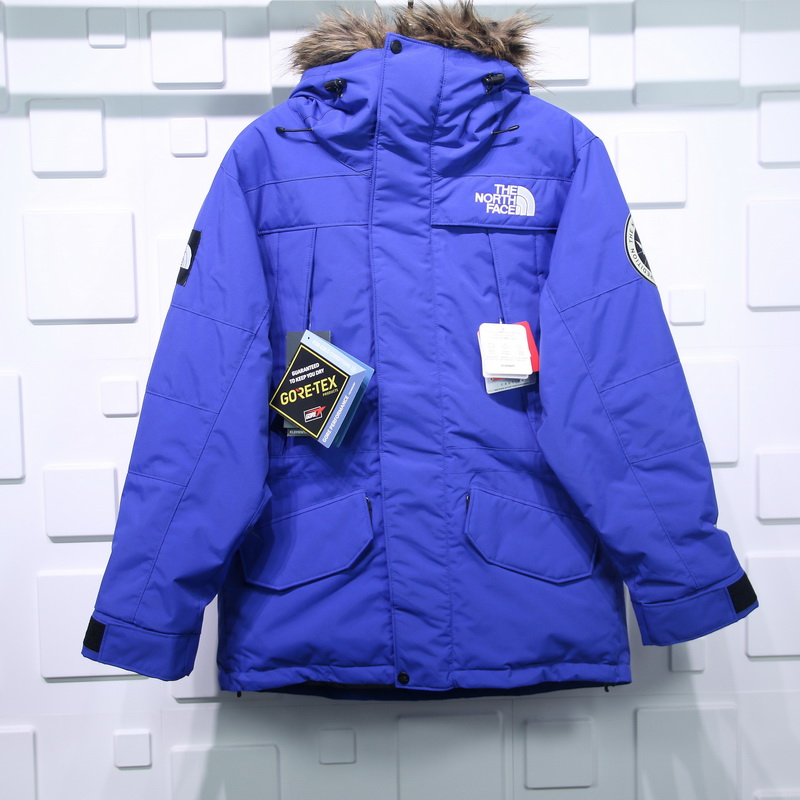 The North Face Polar Down Jacket Blue 1 - kickbulk.cc